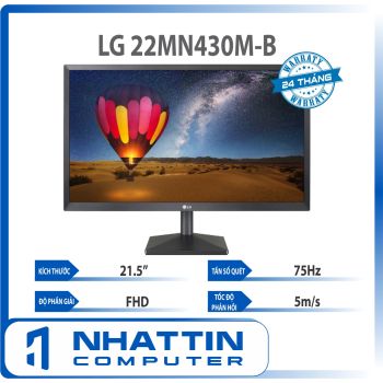 Màn hình máy tính LG IPS 21.5'' Full HD FreeSync™ 22MN430M