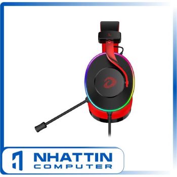 Tai Nghe Dare-U EH745 7.1 Surround Gaming Led RGB (Đen Đỏ)