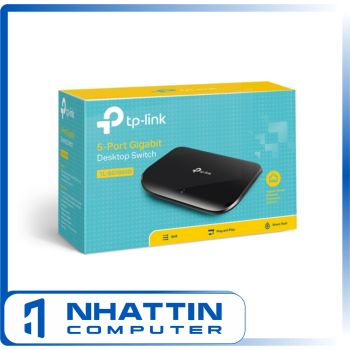 Thiết bị chuyển mạch TP-Link TL SG1005D 5-Port Gigabit