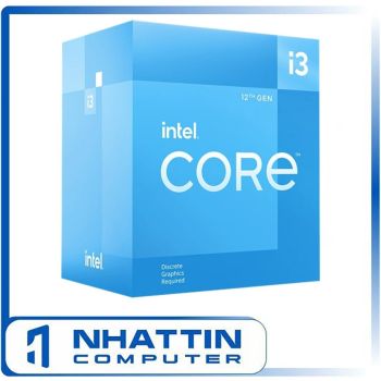 CPU Intel Core i3-12100 (3.3GHz turbo up to 4.3GHz, 4 nhân 8 luồng, 12MB Cache, 58W) - Hàng chính hãng