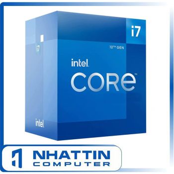 CPU Intel Core i7-12700 (1.60GHz Up to 4.90GHz, 12 nhân 20 luồng, 25MB cache, 65W) 