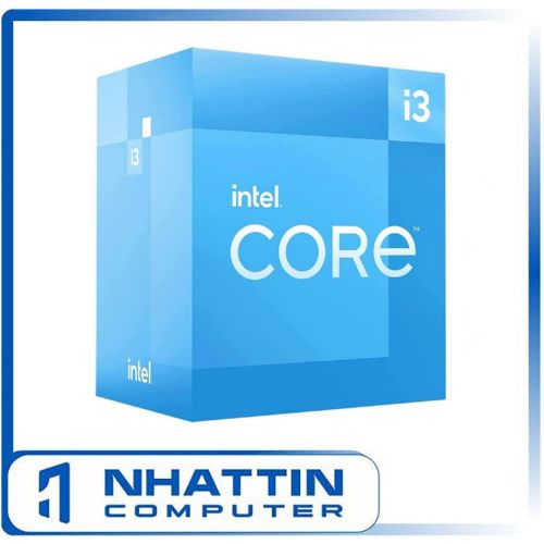 CPU Intel Core i3-13100 (3.5GHz Turbo Upto 4.5GHz, 4 Nhân 8 Luồng, Cache 12MB, 89W) - Hàng chính hãng