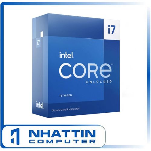 CPU Intel Core i7-13700F (Up To 5.00GHz, 16 Nhân 24 Luồng, 25MB Cache, 125W) - Hàng chính hãng