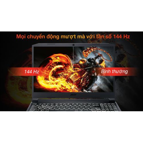 Laptop Acer Nitro 5 Gaming AN515 57 5831 (i5-11400H/8GB/512GB/6GB RTX3060/144Hz/Win10)