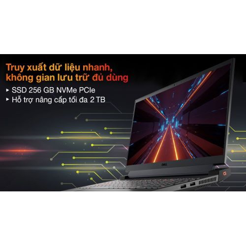 Laptop Dell Gaming G15 5511 (70266676) (i5 11400H/8GB/256GB/4GB RTX3050/120Hz/OfficeHS/Win11) 